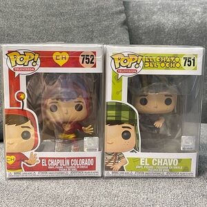 Funko Pop El Chapulín Colorado and El Chavo Figures #751 #752 2-pack